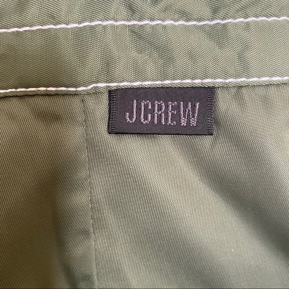 J. Crew Mens Sport Board Shorts Active Wear Swim Trunks Green Lace-up
